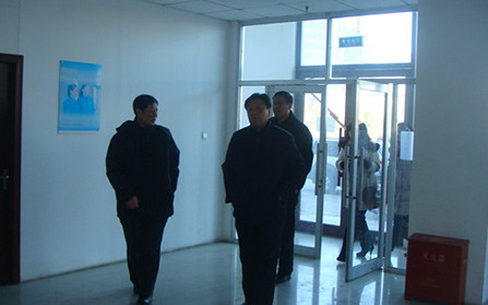 省局領(lǐng)導視察工作